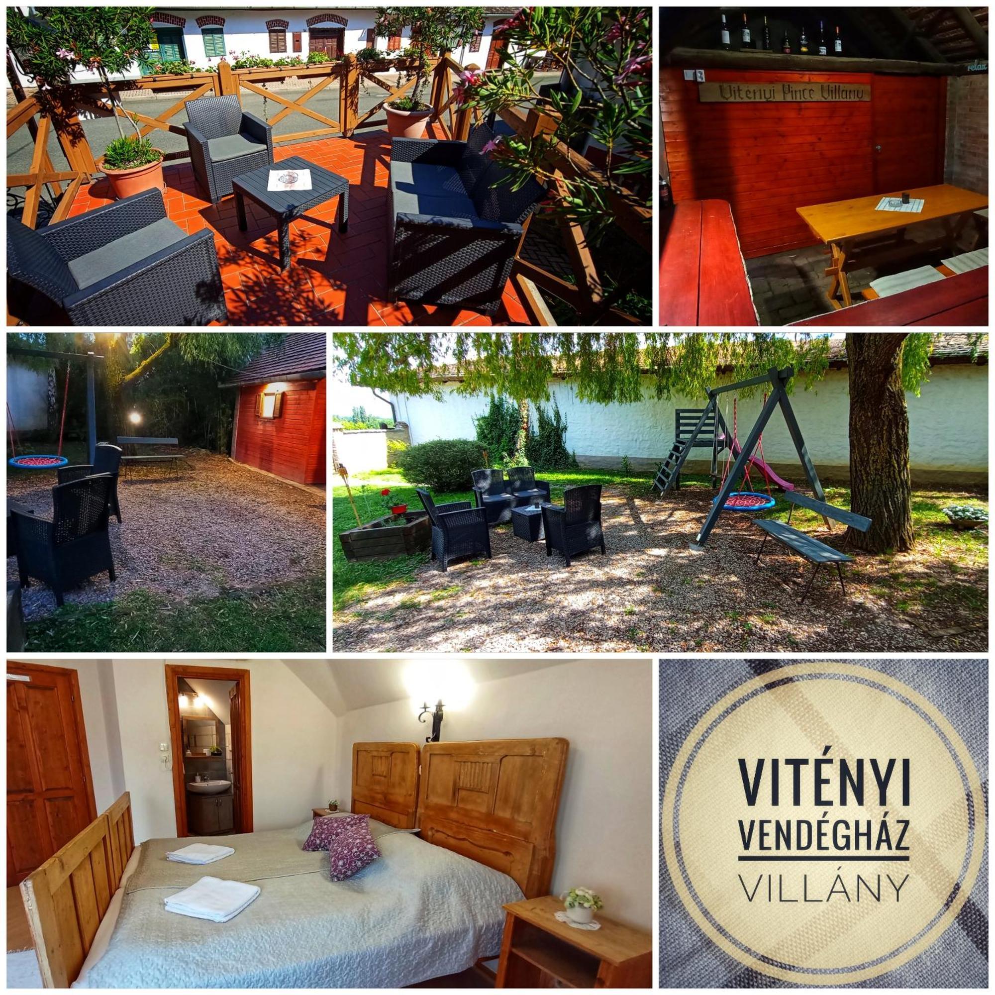 Vitenyi Pince Vendeghaz Villany Bagian luar foto
